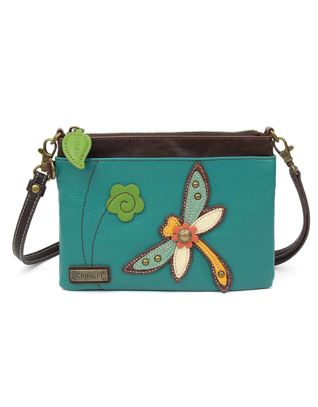 Chala Dragonfly Zip Around Wallet