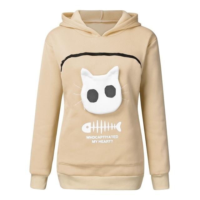 cat carrier pouch pocket hoodie