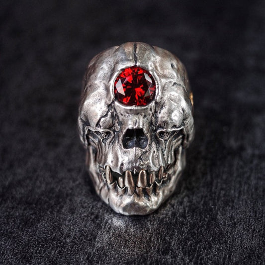 Eyhimd Unique Gods Of War Ares Skull Rings Punk Rock Warrior 316l