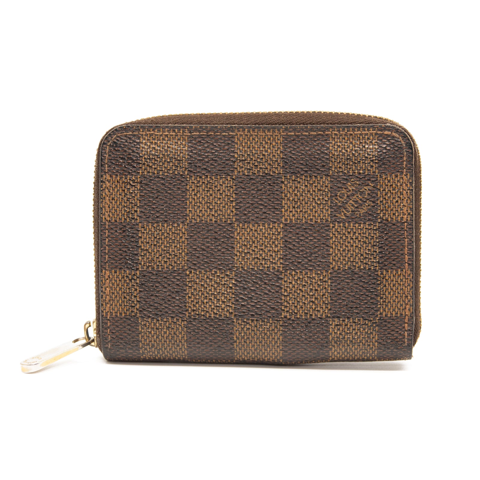 Louis Vuitton Zippy Wallet Rose Ballerine Damier Ebene