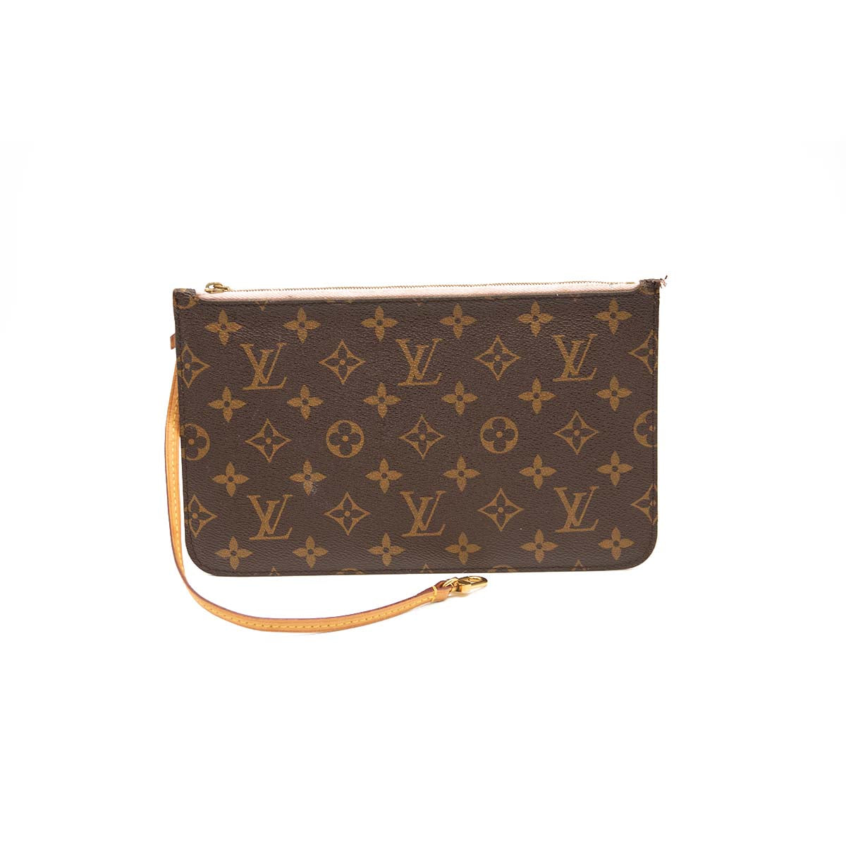 LOUIS VUITTON Monogram Neverfull MM GM Pochette Pivoine 1267971