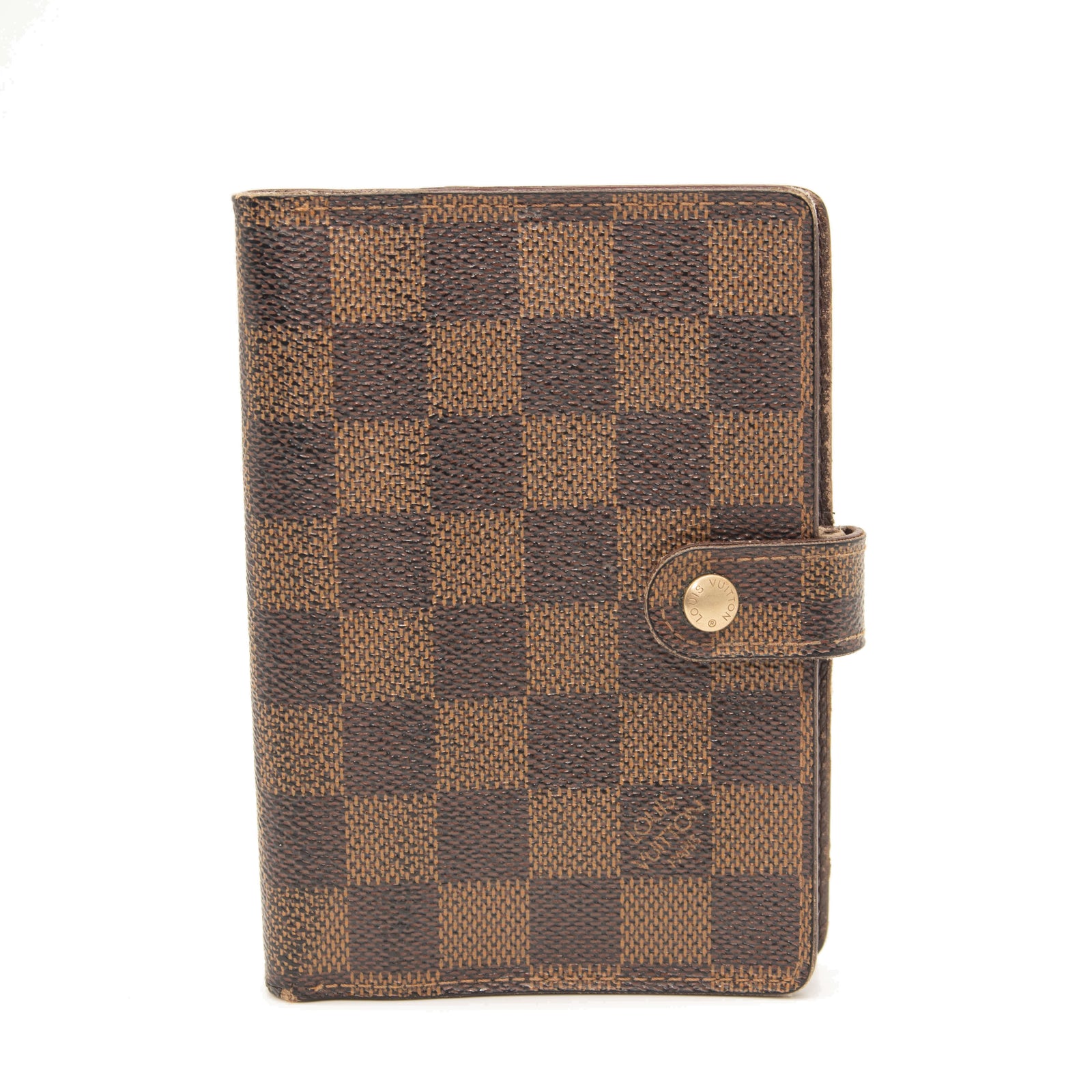 Louis Vuitton Damier Ebene Large Ring Agenda Cover Louis Vuitton