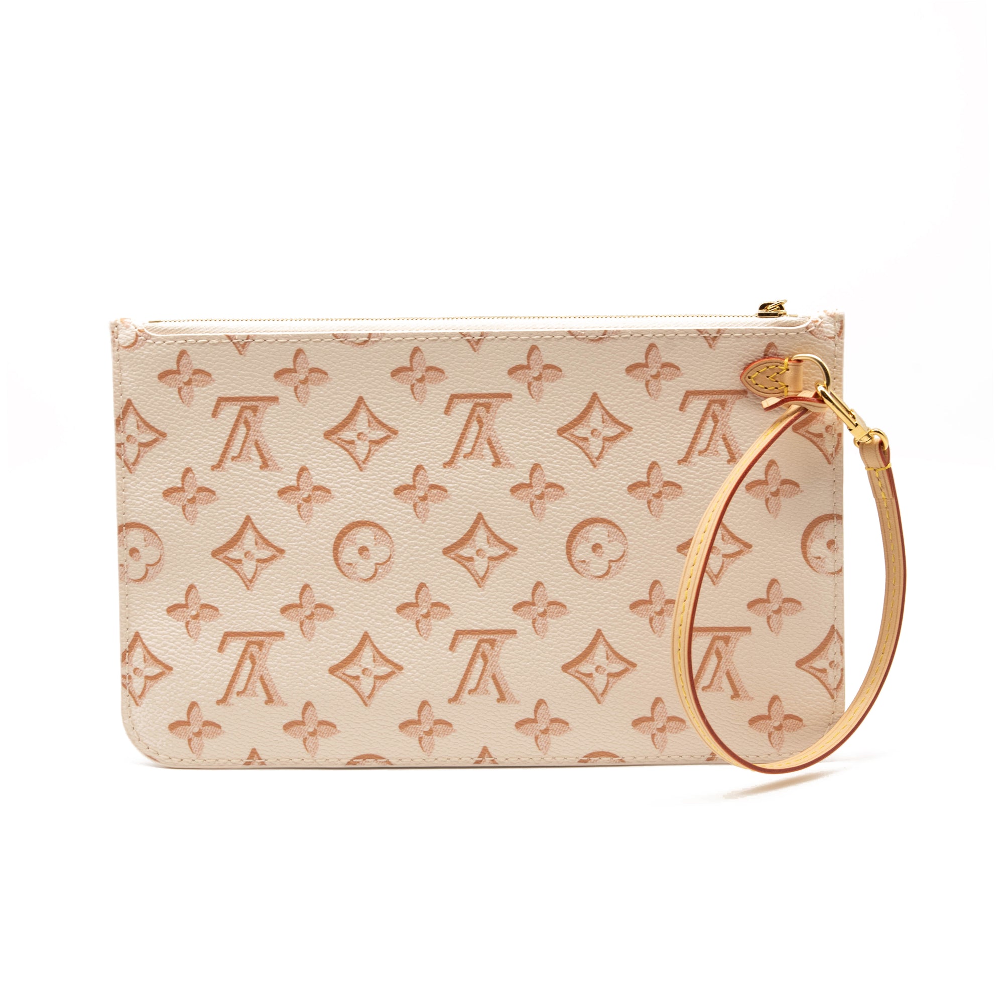 Louis Vuitton Black Pink Monogram Fall for You Neverfull Pochette