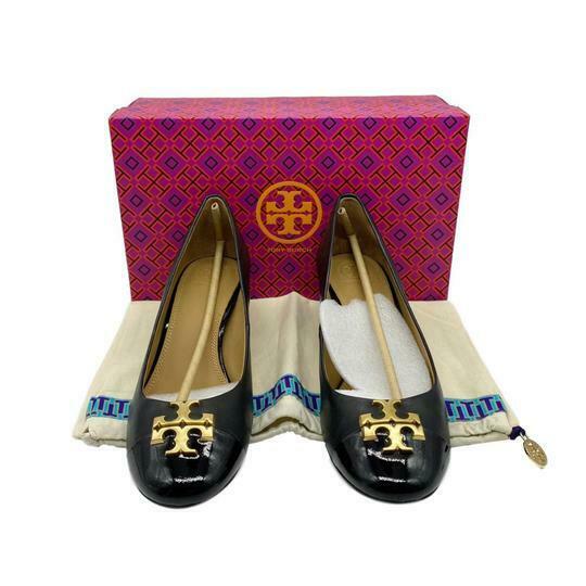 tory burch black pumps