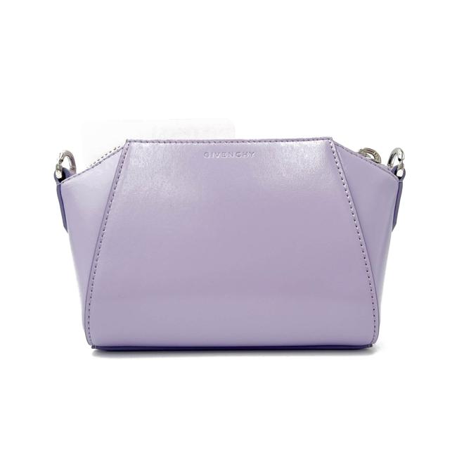 Givenchy Antigona Nano Purple Smooth and Patent-leather Shoulder Bag -  MyDesignerly