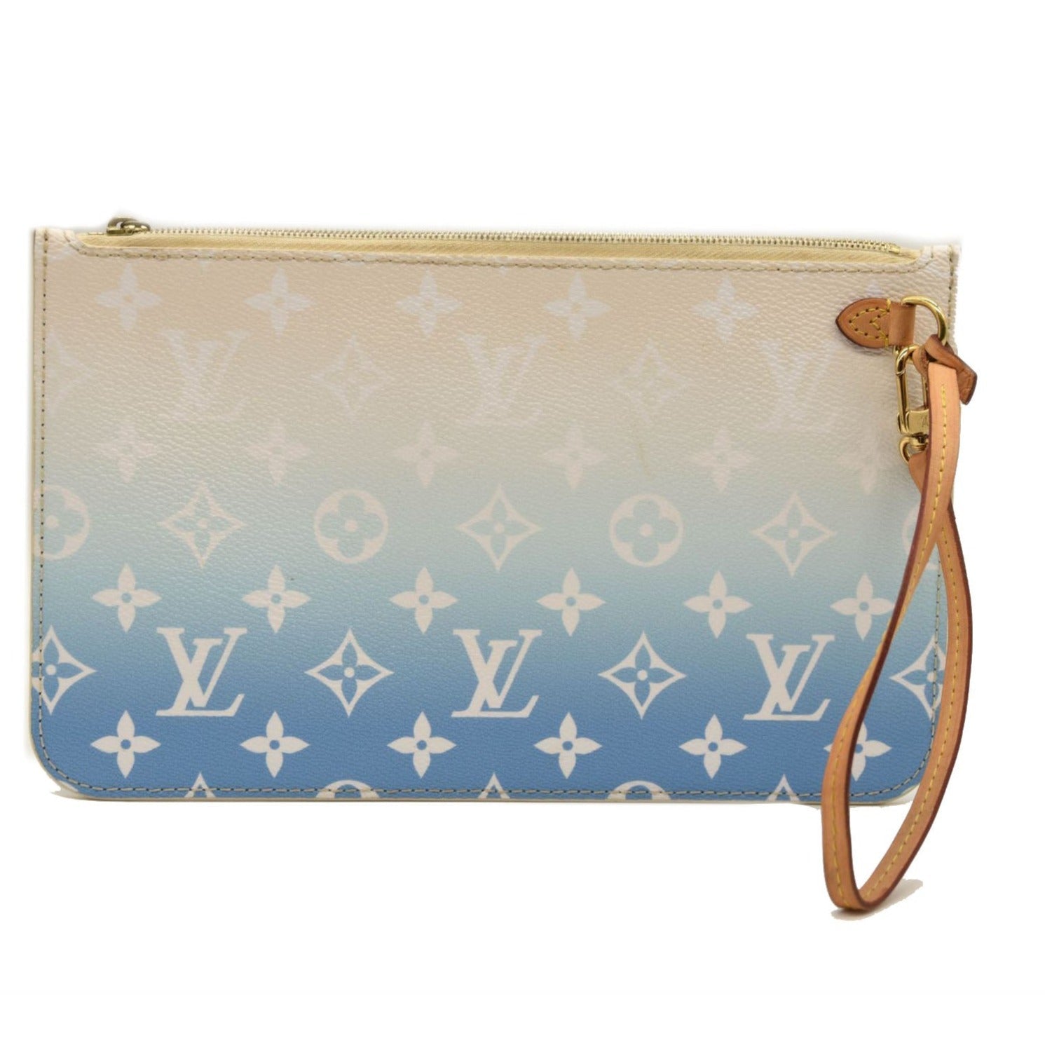 Louis Vuitton Peach Mist Monogram By the Pool Neverfull Pochette