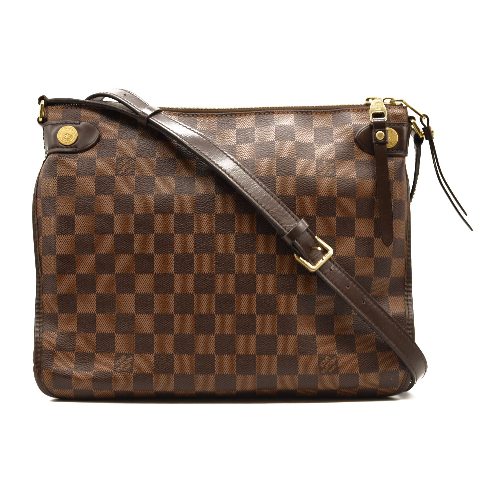 MI0168 Louis Vuitton Bumbag Brown Monogram Canvas Messenger Bag Fanny -  MyDesignerly