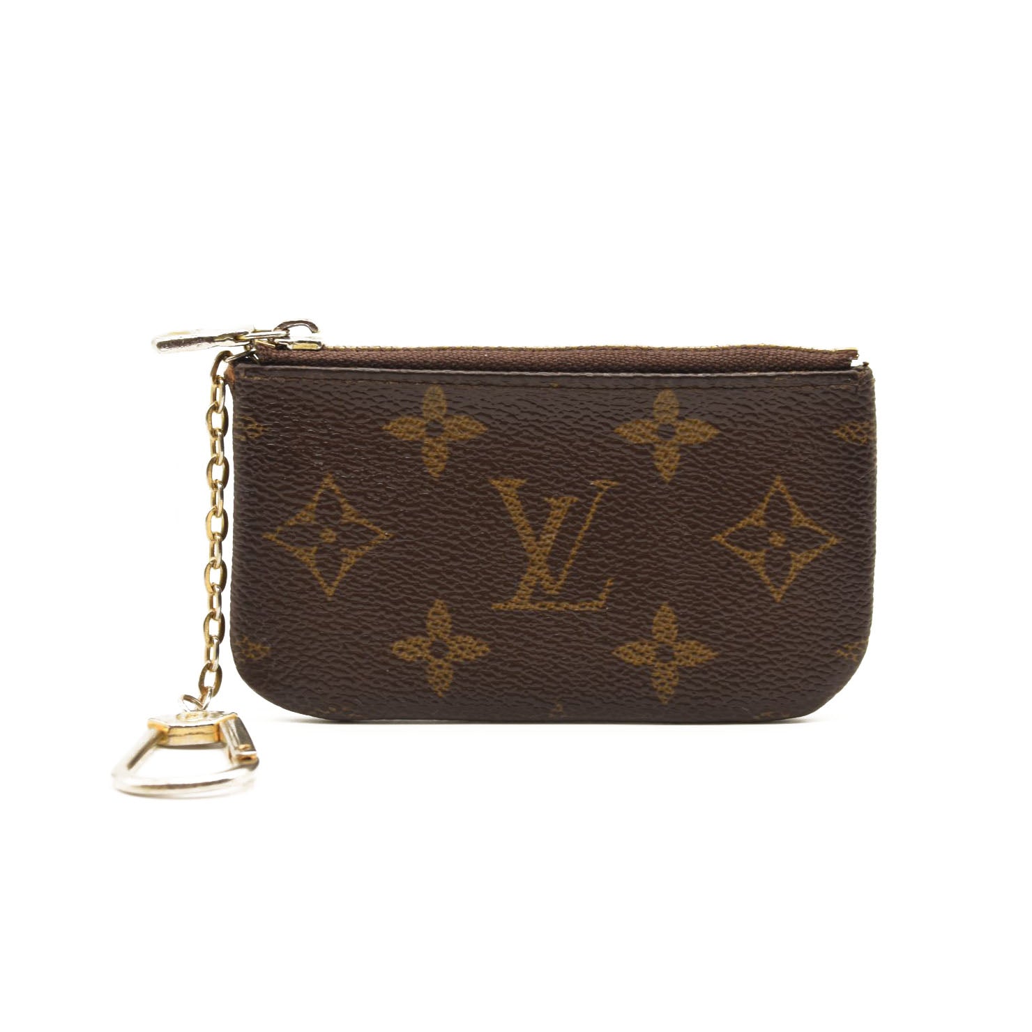 Louis Vuitton Gold Monogram Miroir Coeur Heart Coin Purse QJA09S1TDB012