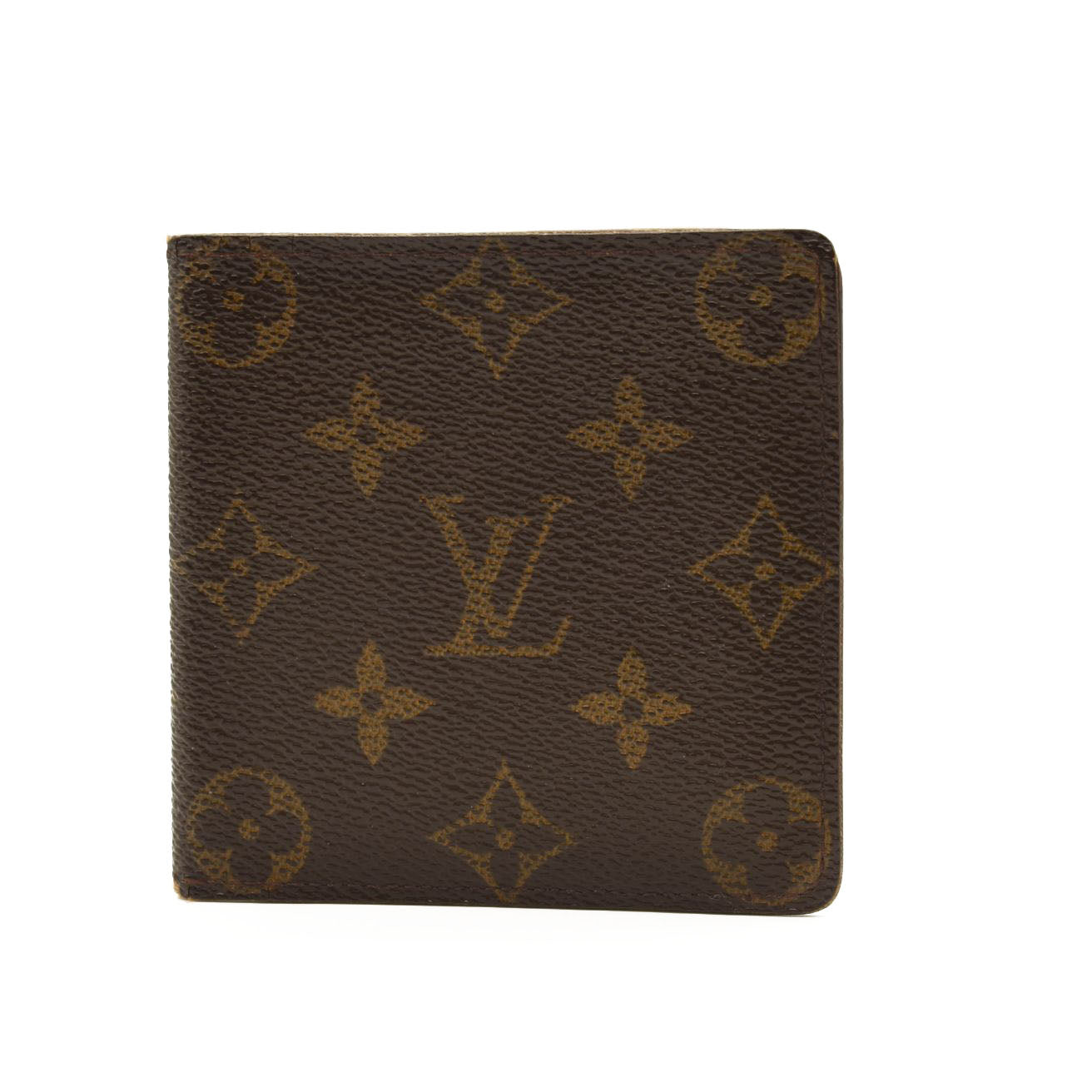 USED Louis Vuitton Passport Cover Brown Monogram Canvas Clutch -  MyDesignerly