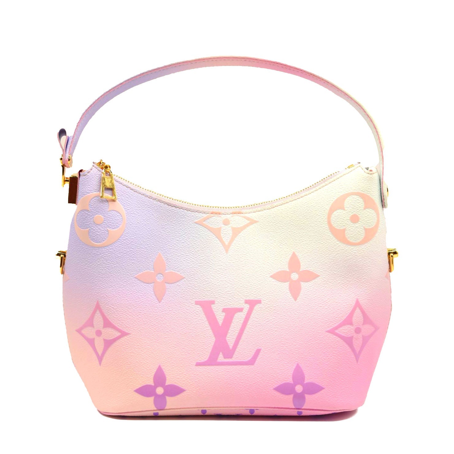 LOUIS VUITTON Monogram Giant Spring In The City Neverfull MM Sunrise Pastel  1260509