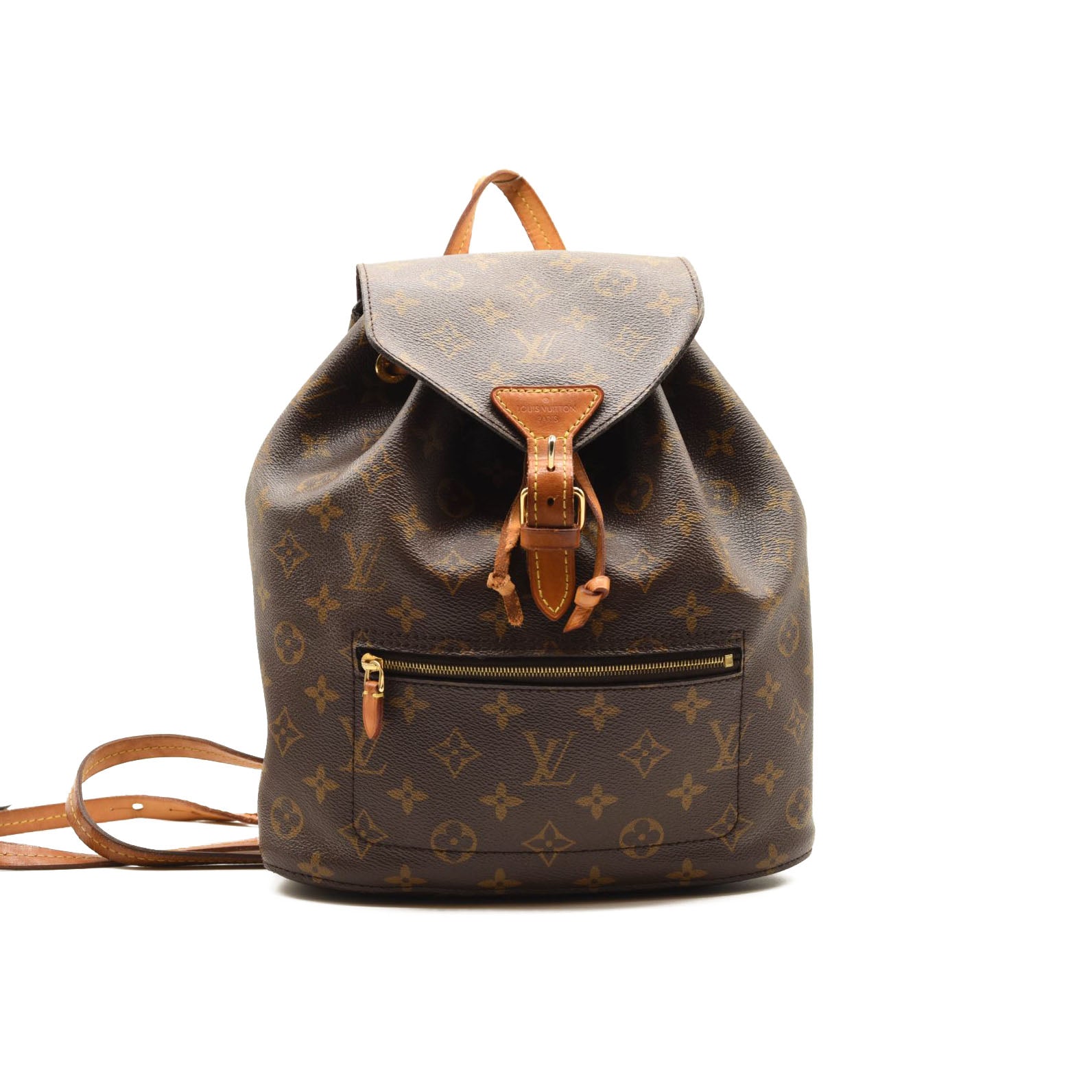 Authenticated Used LOUIS VUITTON Louis Vuitton Palm Springs Backpack MINI  Rucksack Shoulder Bag Crossbody Monogram Reverse Canvas M44872 Brown