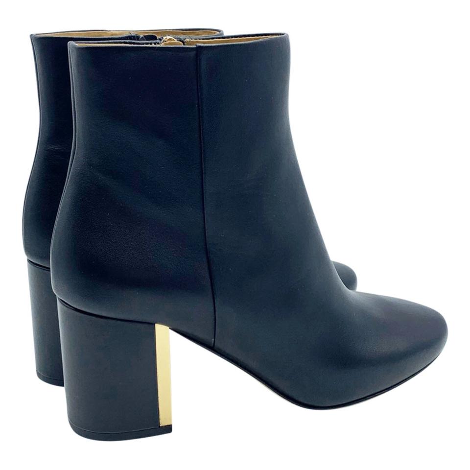 Tory Burch Black Gigi Logo Heel Boots/Booties - MyDesignerly