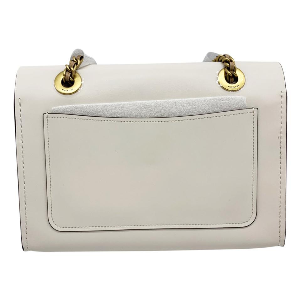 white leather shoulder handbags