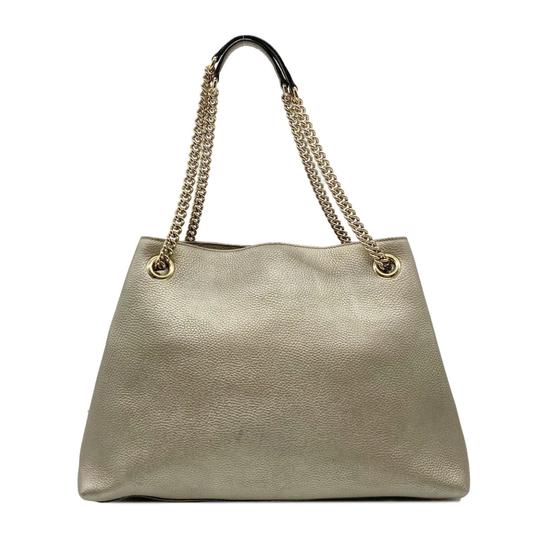 gucci gold tote bag