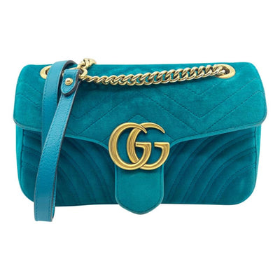 gucci shoulder bag velvet