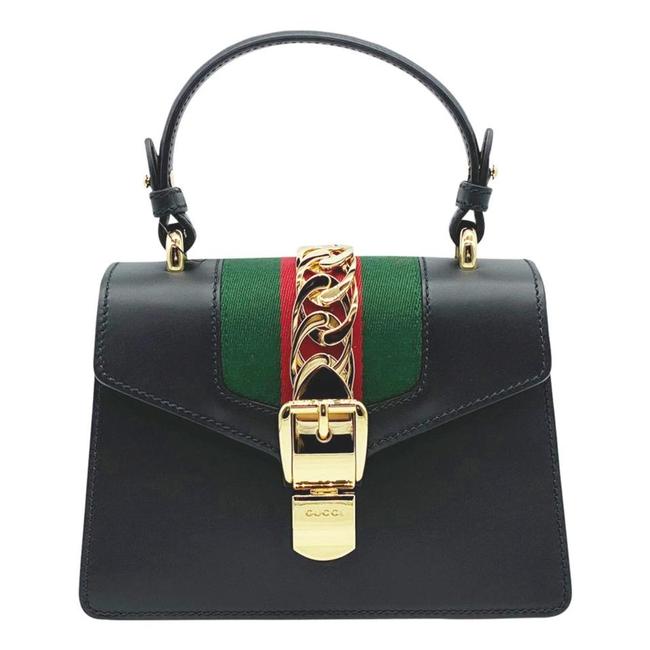 mini sylvie leather shoulder bag