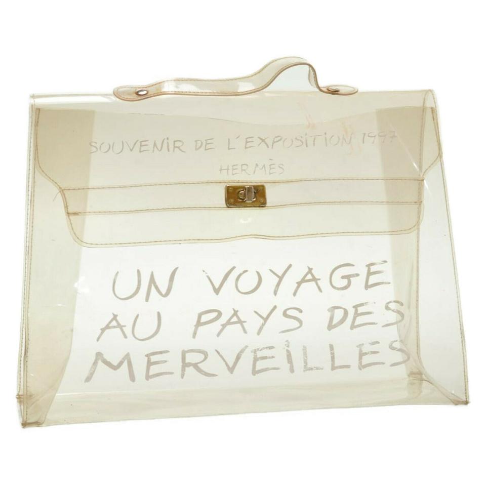 hermes kelly pvc bag