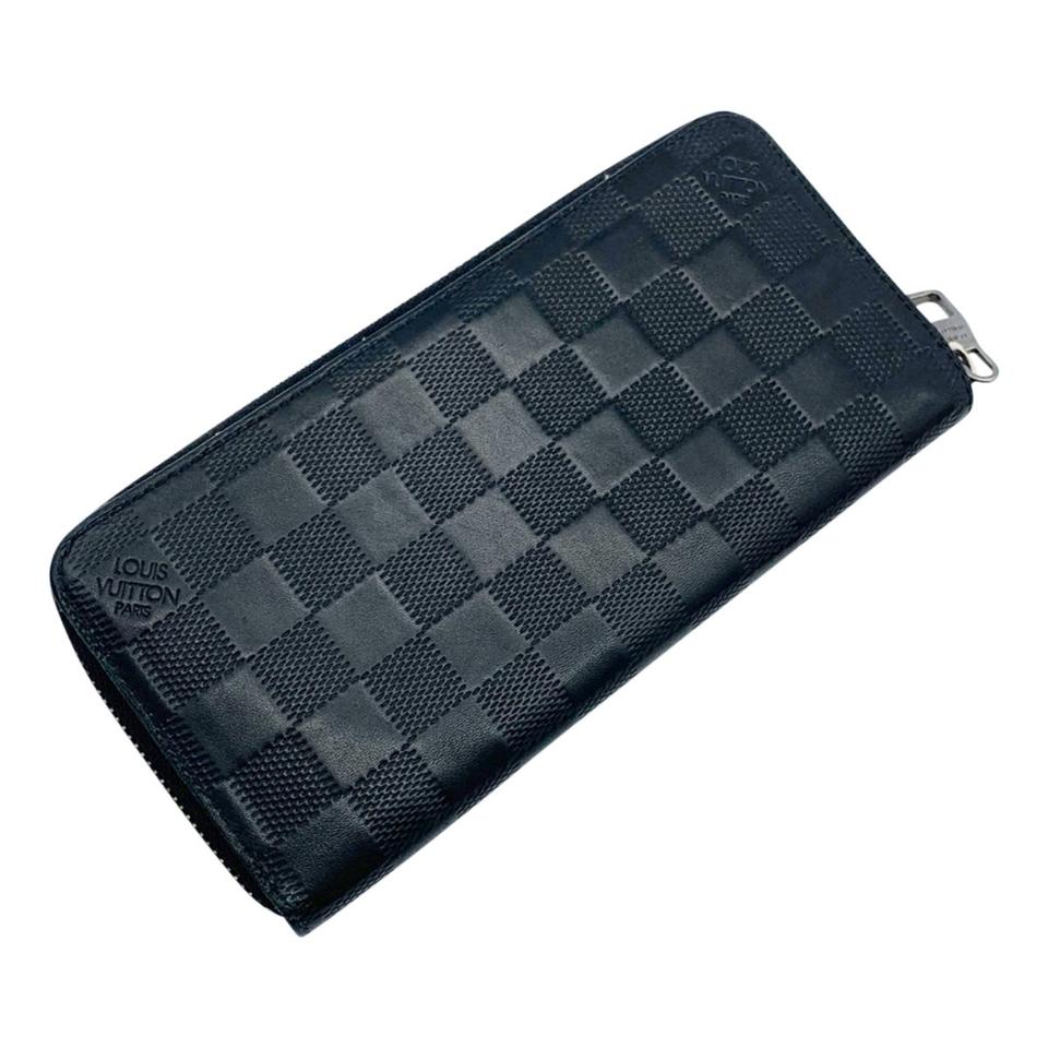 Louis Vuitton Black Damier Infini Zippy Vertical Wallet - MyDesignerly