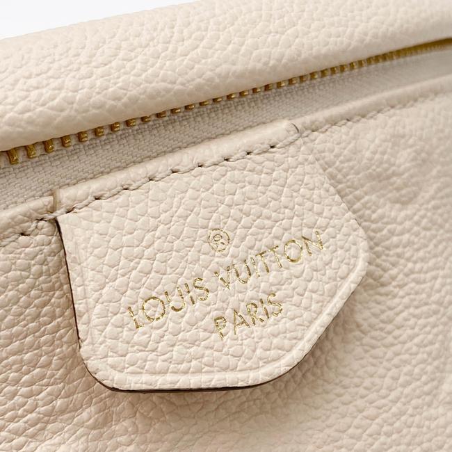 Louis Vuitton Montaigne Beige Monogram Empreinte Leather Shoulder Bag -  MyDesignerly