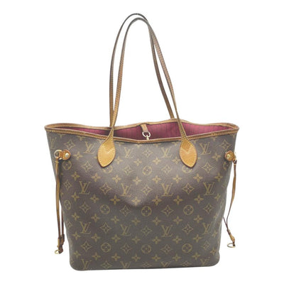 Louis Vuitton Neverfull Neo Mm Pivoine Brown Monogram Canvas Tote - MyDesignerly