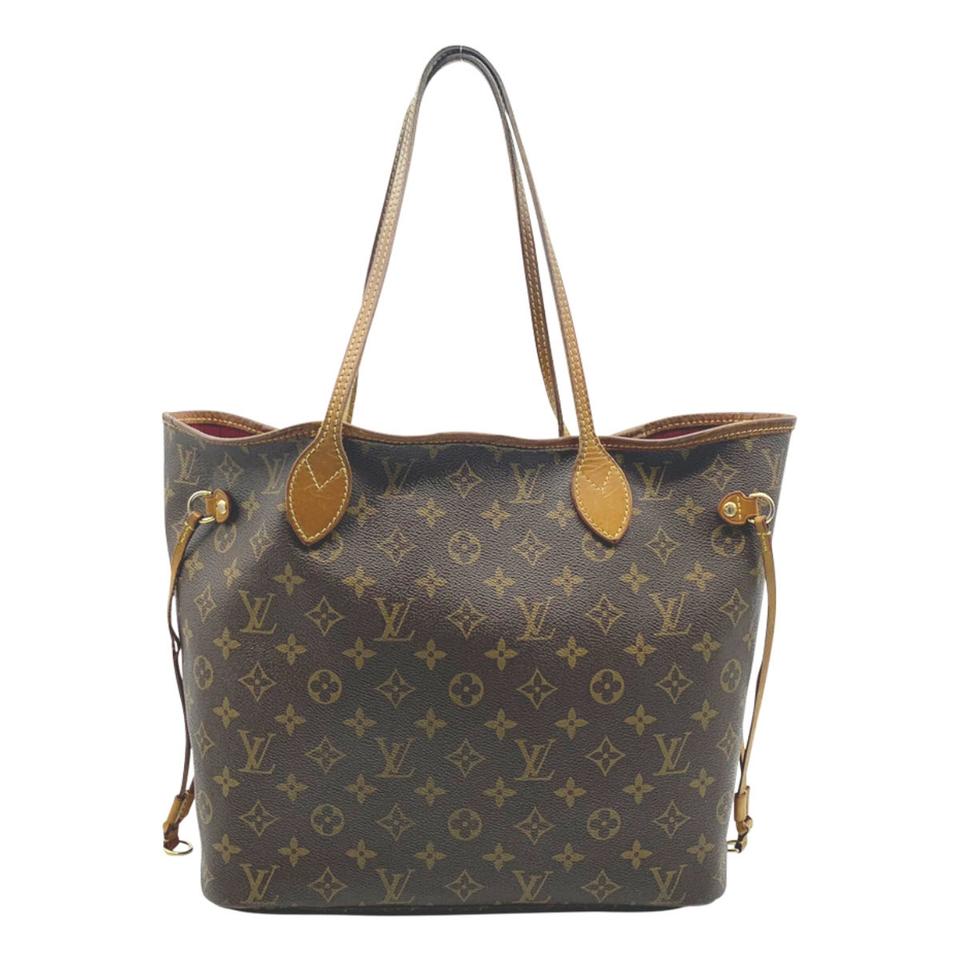 Louis Vuitton Neverfull Neo Mm Pivoine Brown Monogram Canvas Tote - MyDesignerly