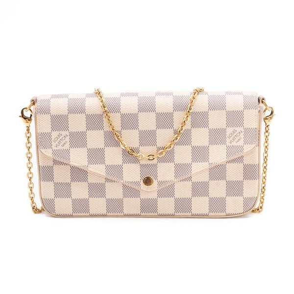 Louis Vuitton Felicie Pochette Bicolor Empriente Leather Luxury Bags   Wallets on Carousell