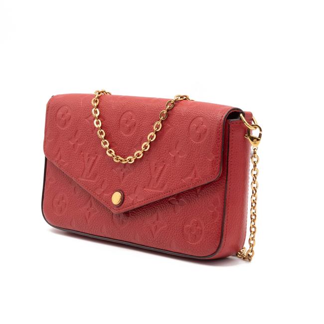 Buy Louis Vuitton Credit Card Cerise Red Insert From Felicie Pochette Wallet  A952