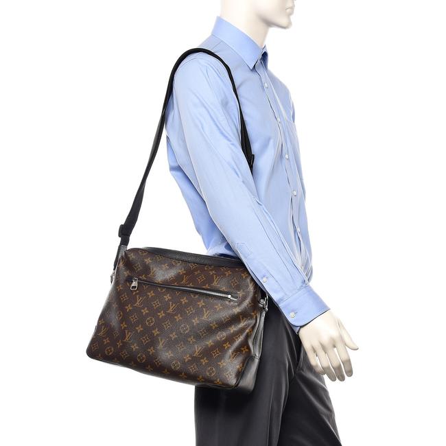 Louis Vuitton Lv Leather Briefcase Computer Bag Messeng