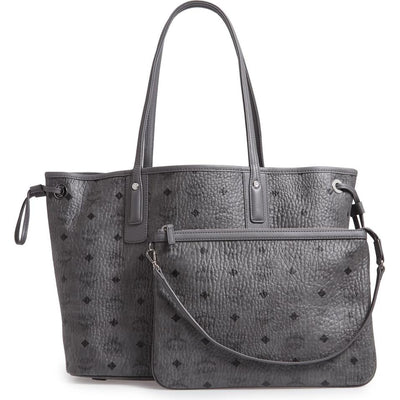 mcm grey tote