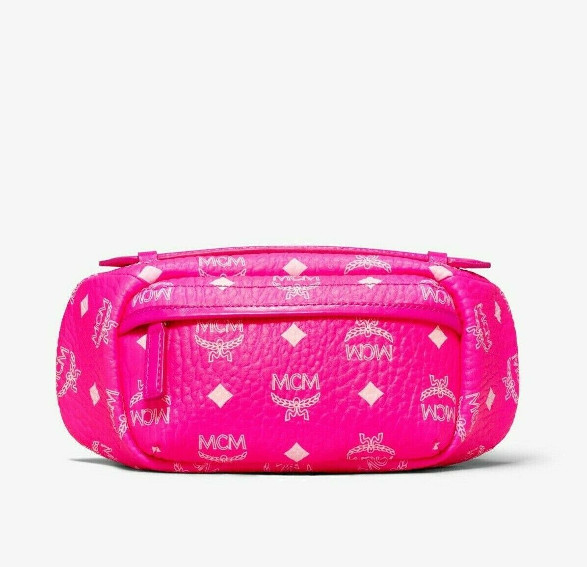 neon pink belt bag