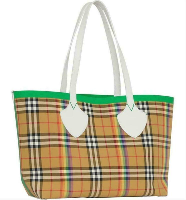 burberry rainbow tote