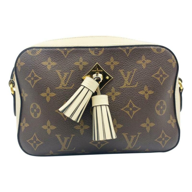 Louis Vuitton Saintonge Handbag Damier with Leather at 1stDibs
