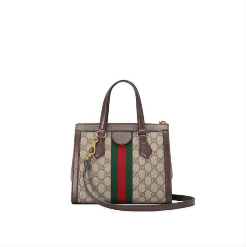 Gucci Bag Ophidia Small Brown Gg Supreme Canvas Tote - MyDesignerly