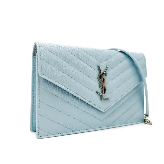 ysl light blue bag