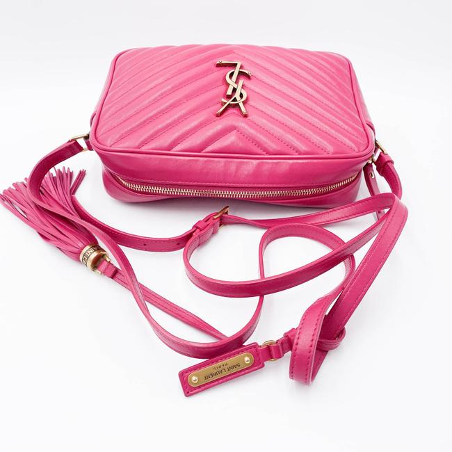 pink lou camera bag