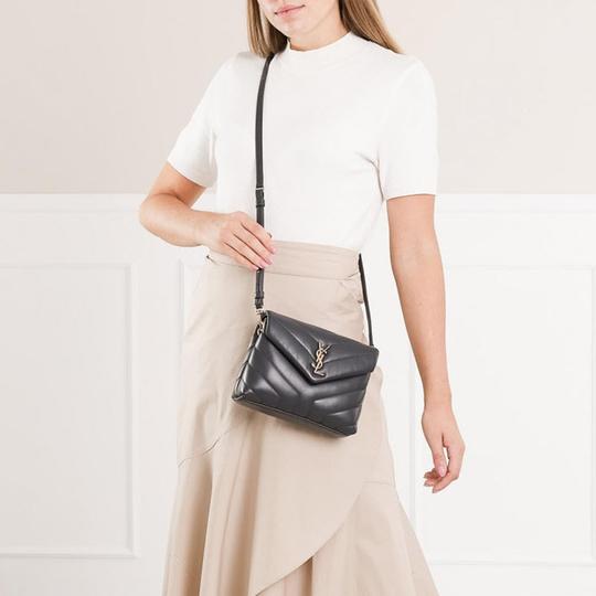 toy loulou leather shoulder bag