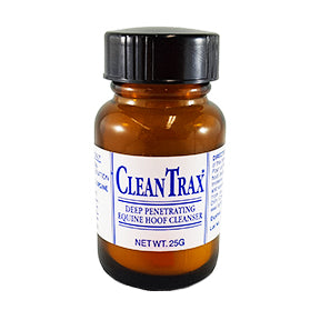 clean trax horse hoof treatment