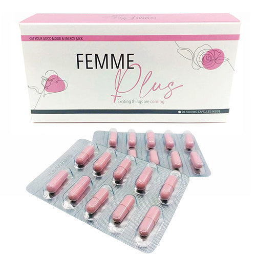 Femme Plus Erectiepillen voor vrouwen - 20 caps - Libidoverhogend - Lustopwekker