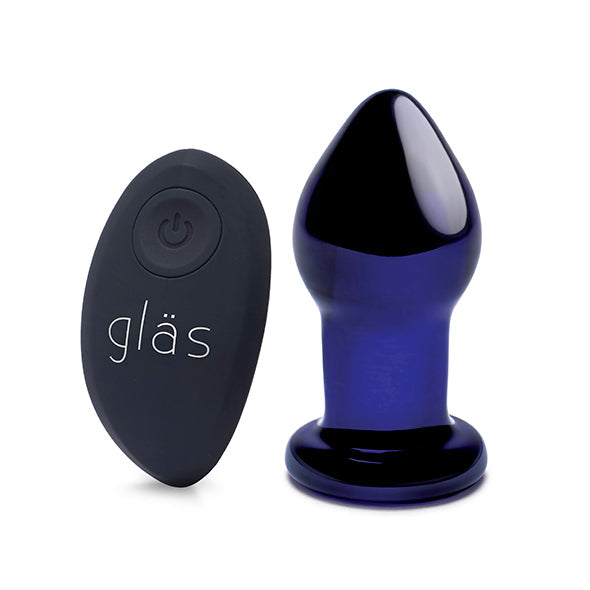 Glas - Rechargeable Remote Controlled Vibrating Butt Plug