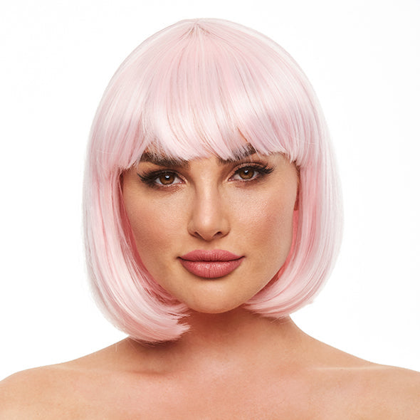 Pleasure Wigs Cici Pink Gid Pruik