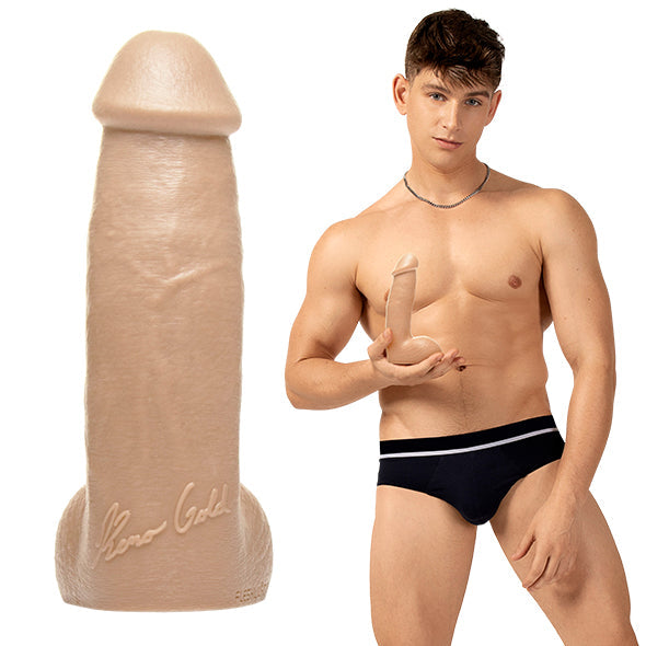 FLESHJACK | Fleshjack Reno Gold Dildo 19 Cm