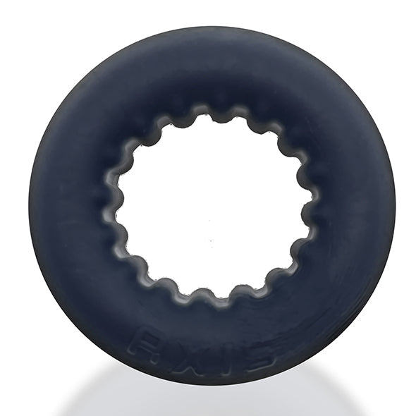 Oxballs - Axis Rib Griphold Cockring Black Ice