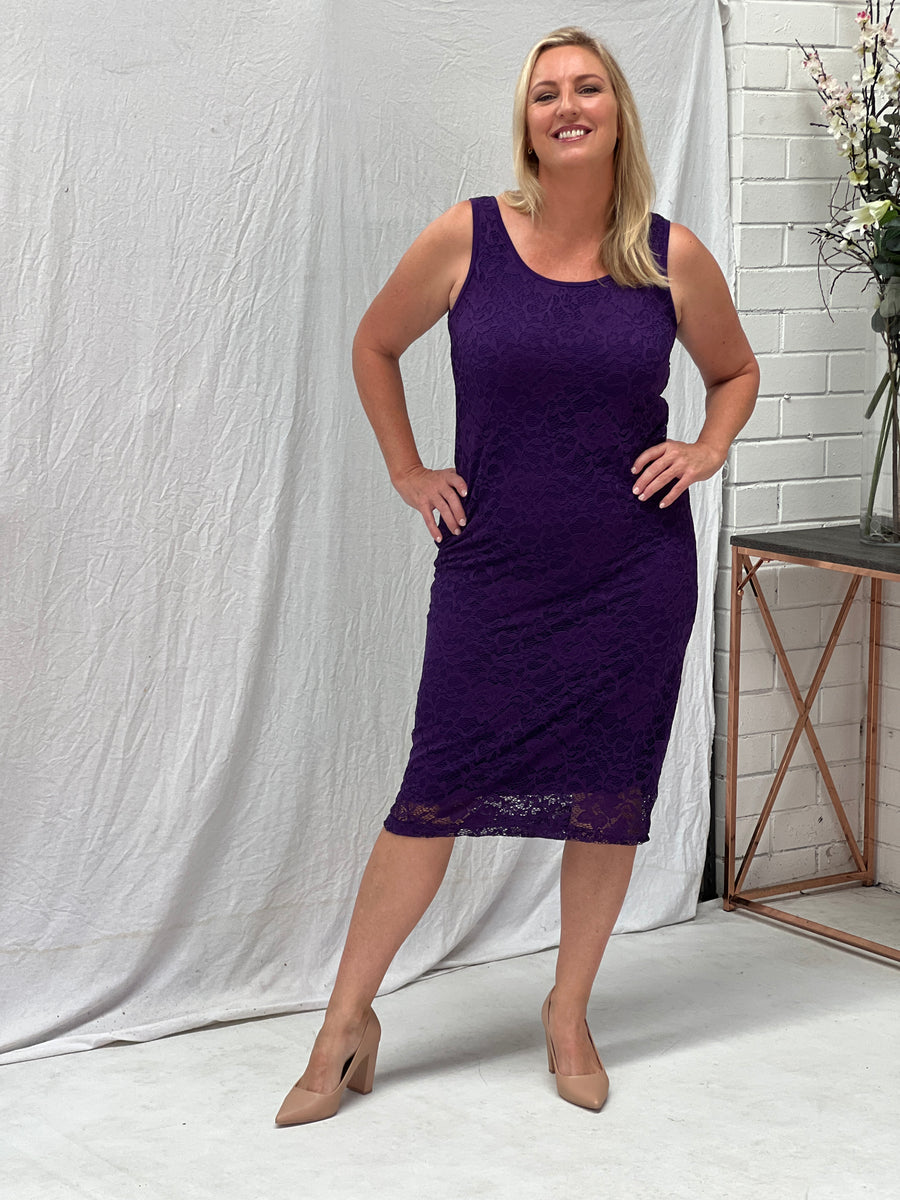 Hulston Purple Evening 2 Piece Set