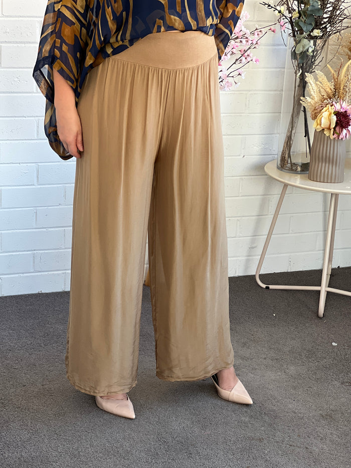 Fort Silver Silk Pants – Dressxox