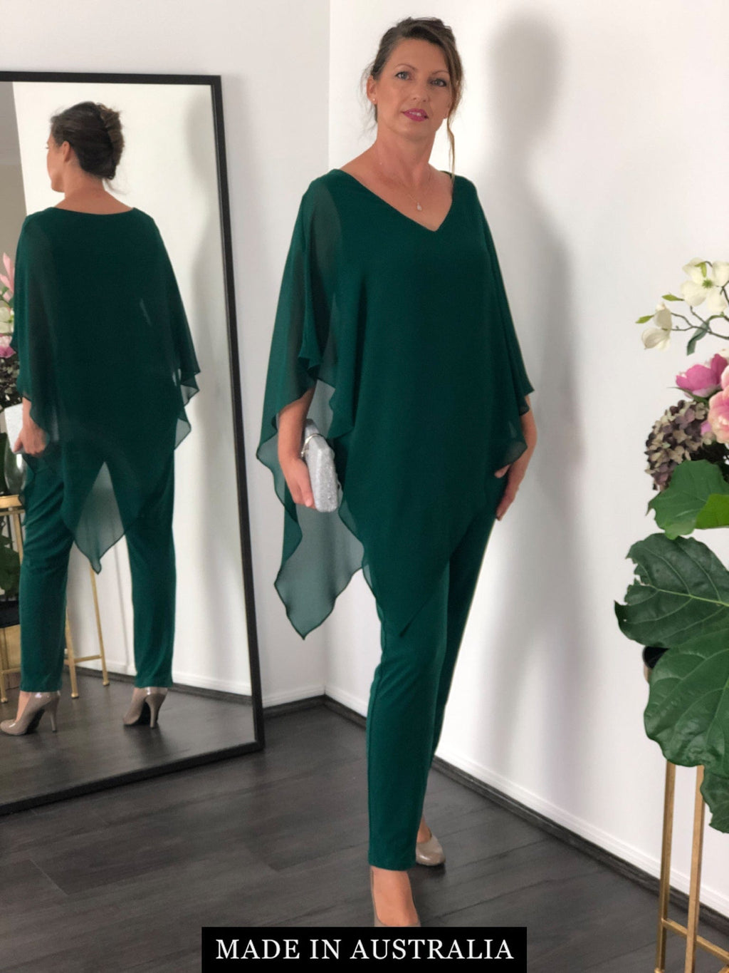 Juno Emerald Jersey Pants – Dressxox