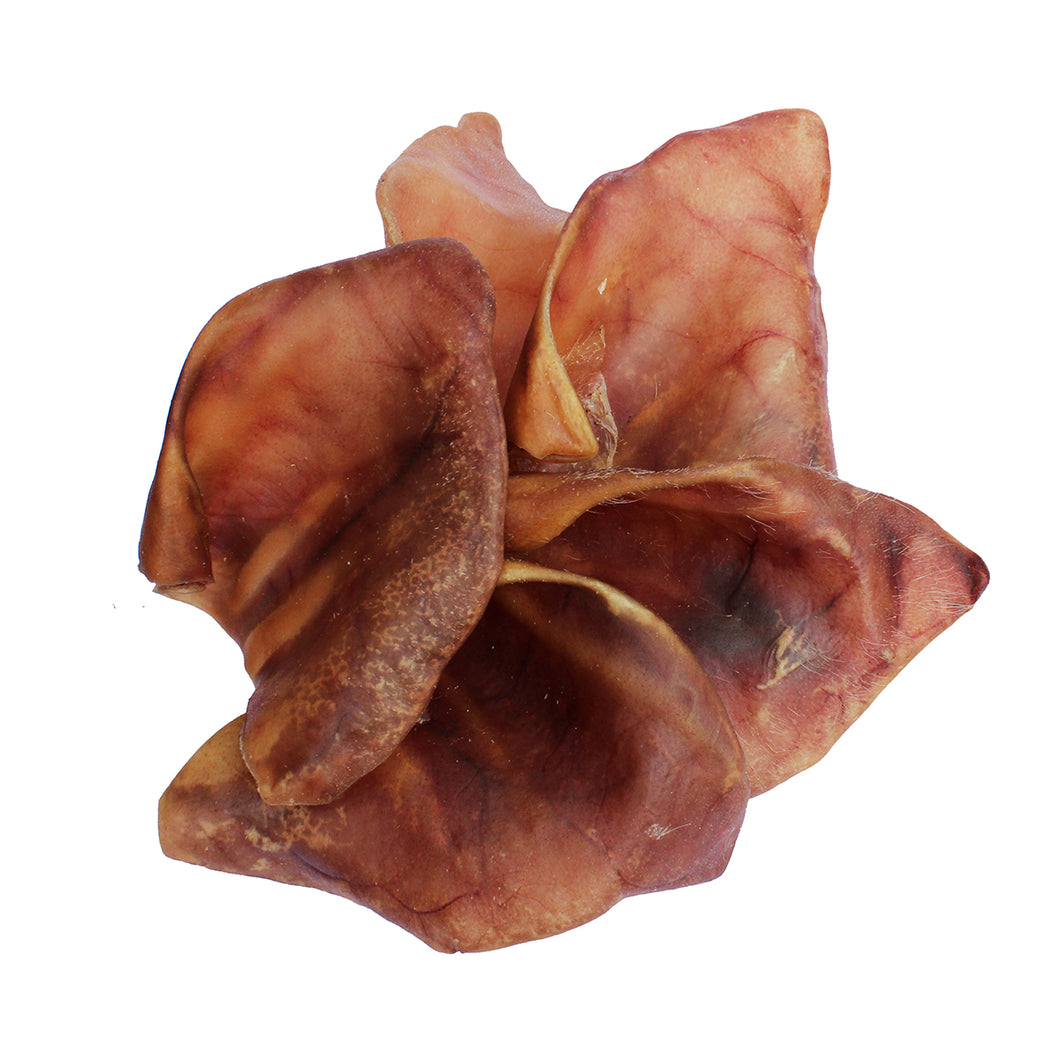 what are pig ears for dogs made of