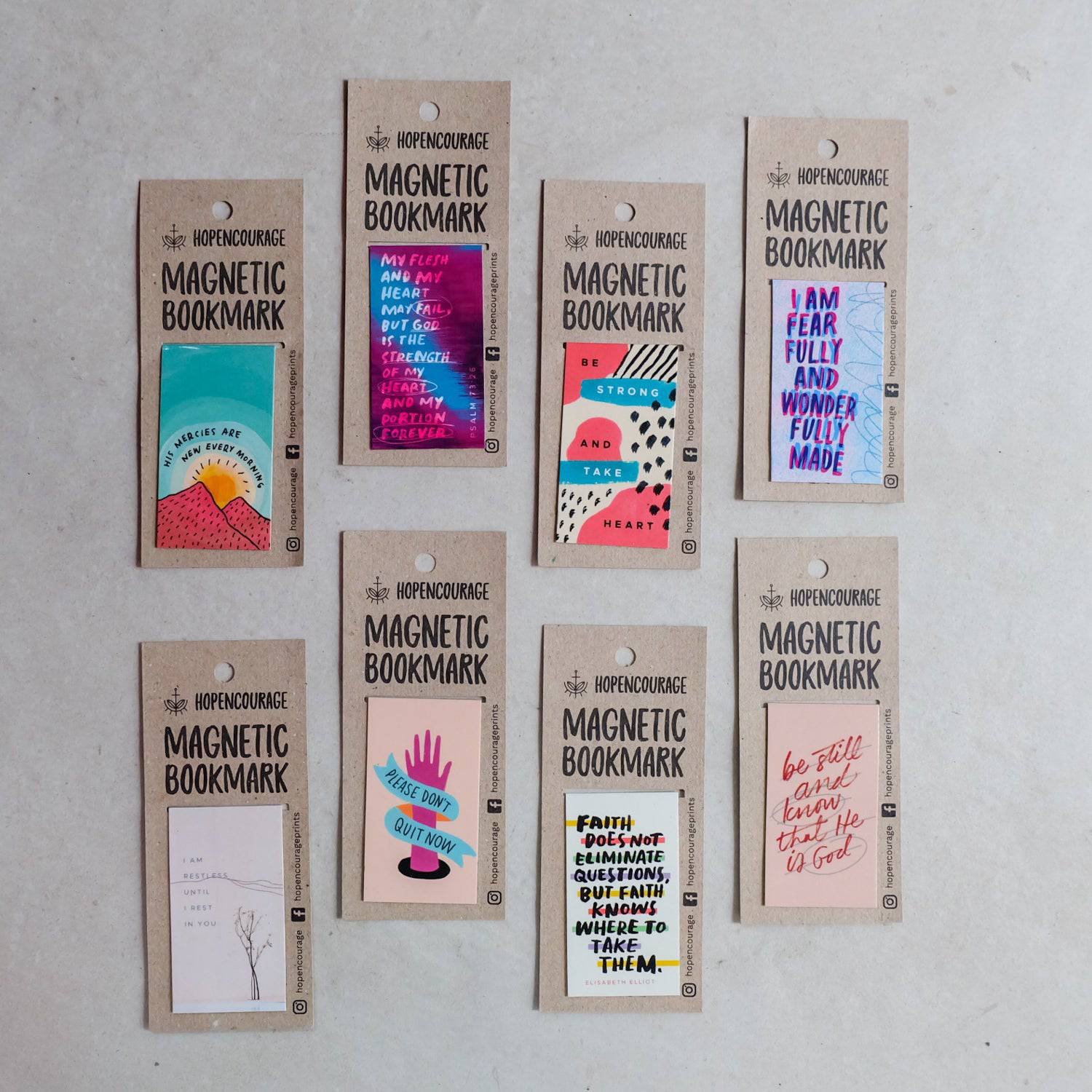 DIY Magnetic Bookmarks - The Homes I Have Made