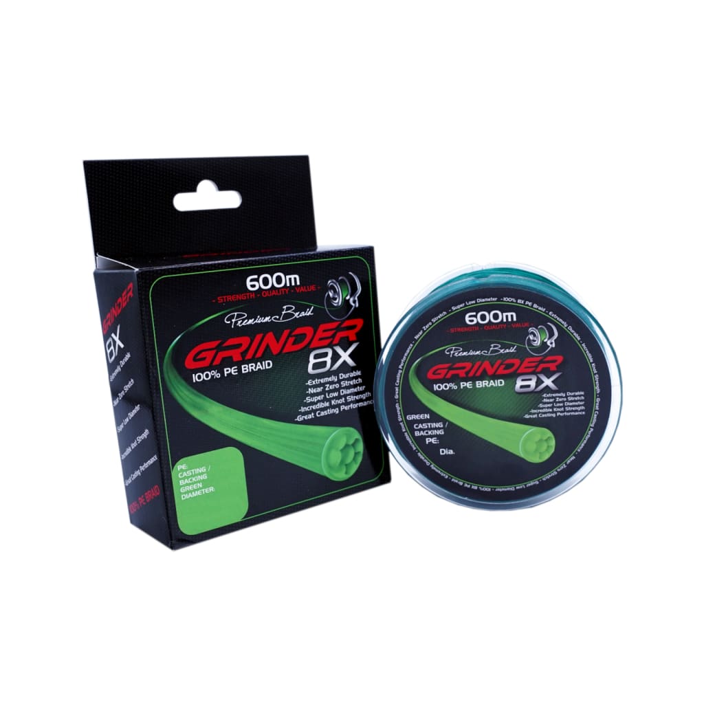 Big Catch Fishing Tackle - Grinder 8x Braid 300m Spool