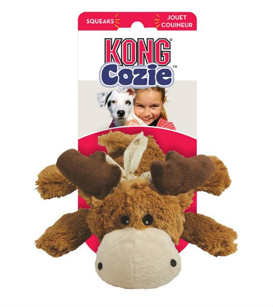 Kong Barnyard Cruncheez Cow Dog Toy, Large