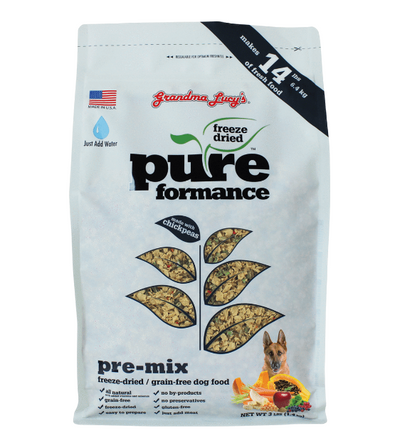 pure pet food freeze dried